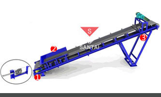 China asphalt batching plant conveyor
