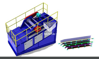 China asphalt batching plant vibrator screen