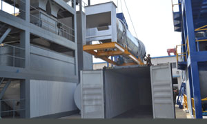 asphalt plant deliver