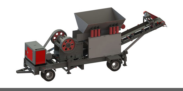 10-100 TPH wheeled crushers